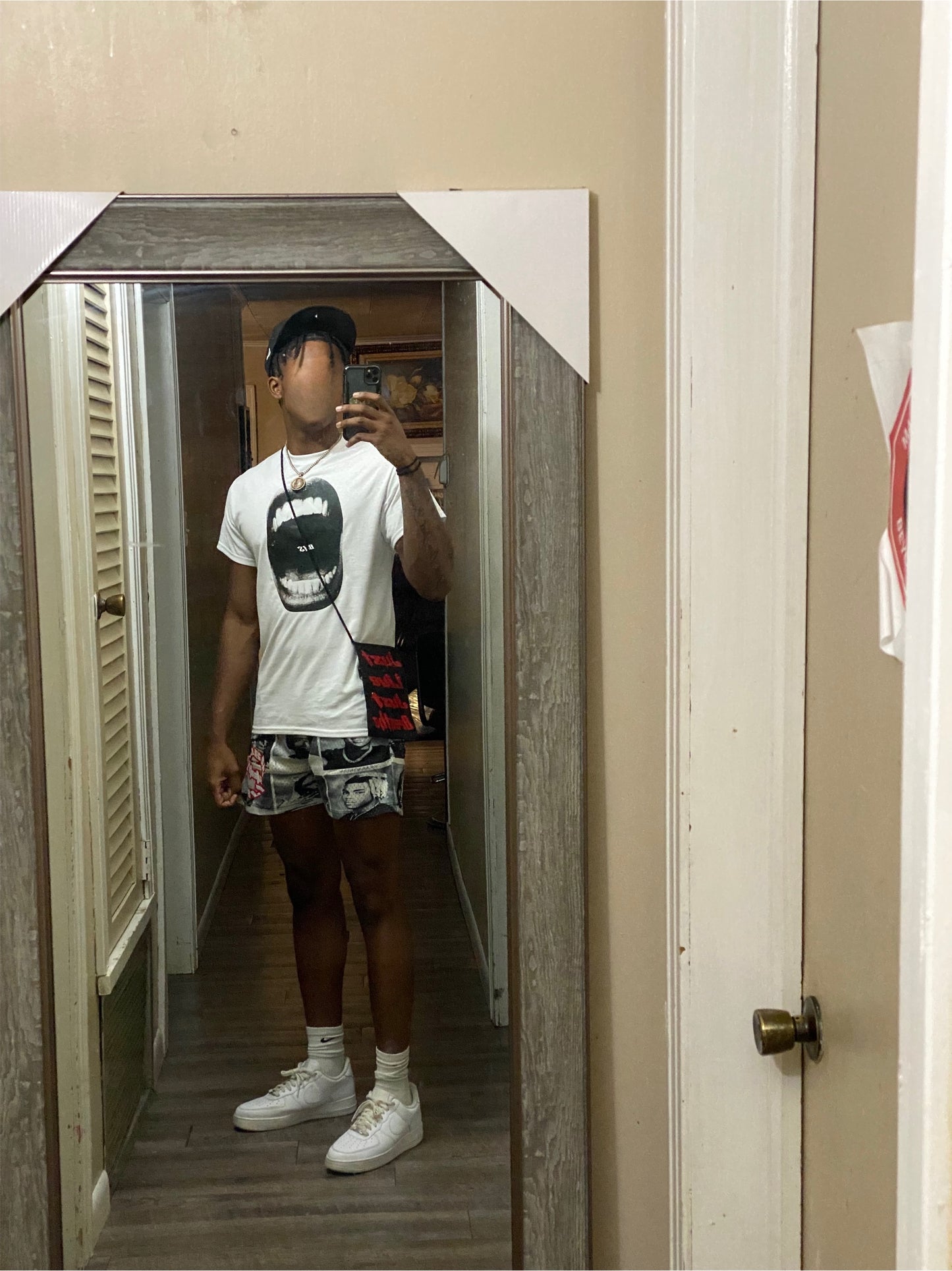 BH$ Scholar Mesh Shorts